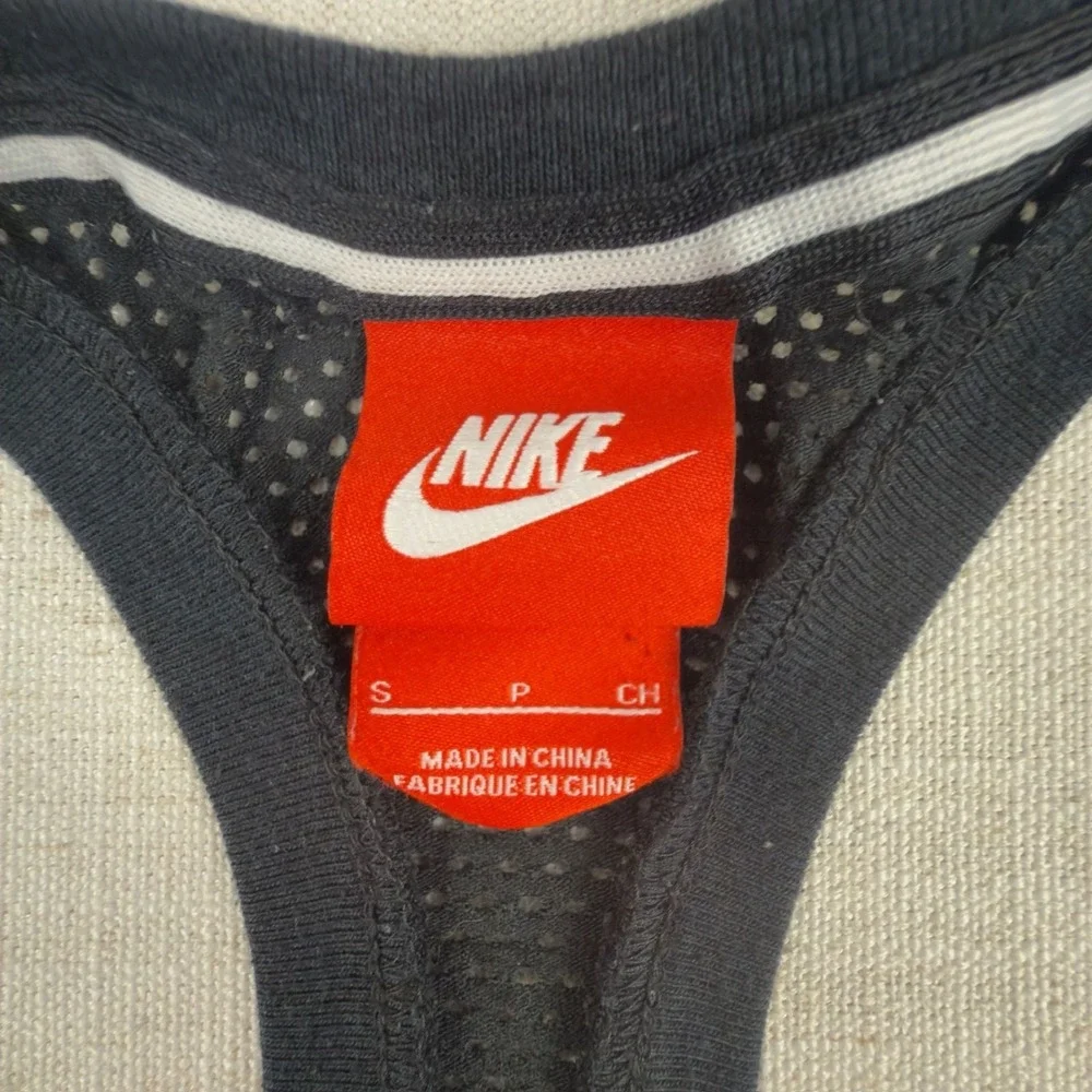 Nike Women's Mesh Racerback Tank Top Black Size S